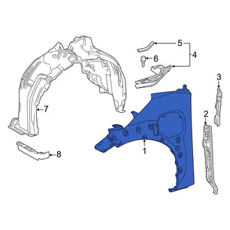Toyota OE - Front Left Fender
