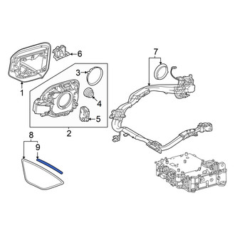 Toyota OE - Wheel Arch Molding Seal