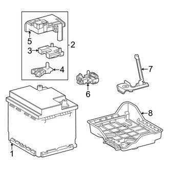Toyota OE - Electrical - Battery (Conventional)