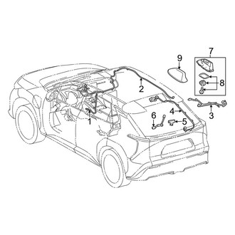 Toyota OE - Electrical - Antenna
