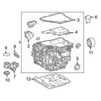 Toyota OE - Electrical Components (Rear Drive Motor), (AWD)