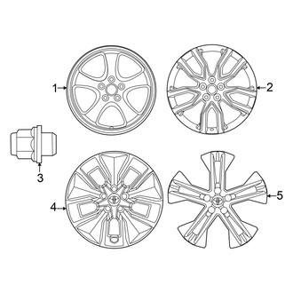Toyota OE - Wheels