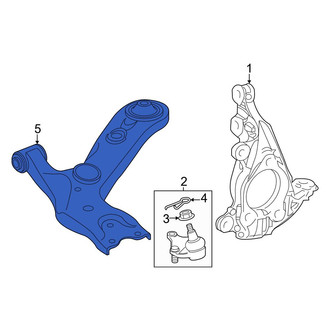 Toyota OE - Front Right Suspension Control Arm