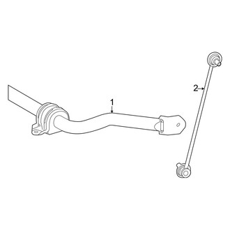Toyota OE - Front Suspension - Stabilizer Bar & Components (Limited / XLE / XLE Plus)
