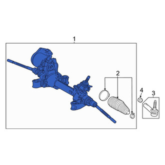 Toyota OE - Rack and Pinion Assembly