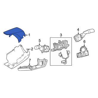 Toyota OE - Upper Steering Column Cover