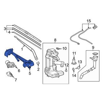 Toyota OE - Wiper Linkage