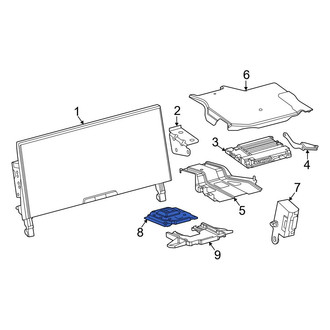 Toyota OE - GPS Navigation System Antenna