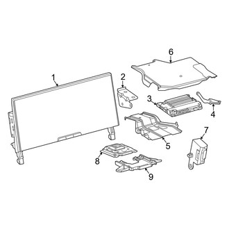 Toyota OE - Instrument Panel - Sound System (Radios & Components)