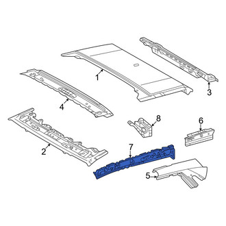 Toyota OE - Left Inner Roof Side Rail