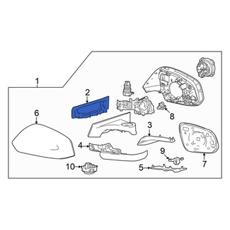 Toyota OE - Left Door Mirror Seal