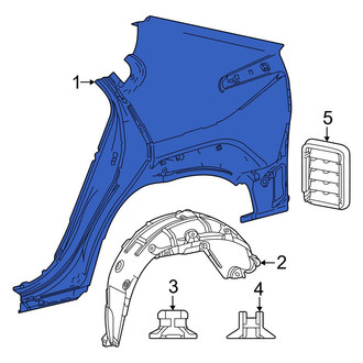Toyota OE - Rear Left Quarter Panel