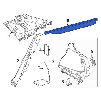Toyota OE - Rear Cargo Cover
