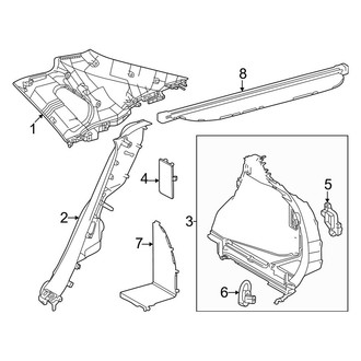 Toyota OE - Quarter Panel - Interior Trim