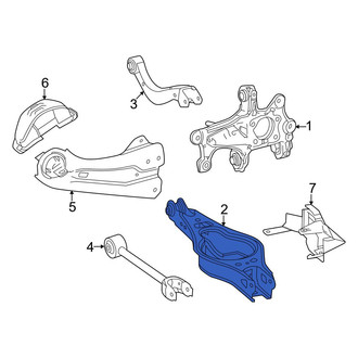 Toyota OE - Front Right Suspension Control Arm