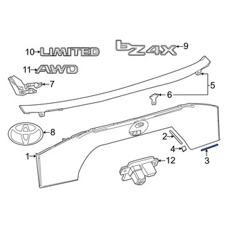 Toyota OE - Liftgate Finish Panel Seal