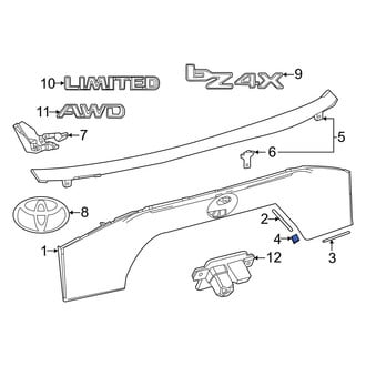 Toyota OE - Liftgate Finish Panel Insulator
