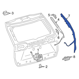 Toyota OE - Rear Left Liftgate Object Sensor