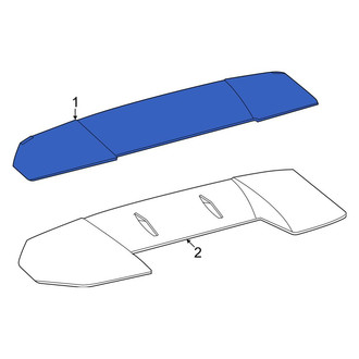 Toyota OE - Rear Spoiler