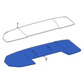 Toyota OE - Rear Spoiler