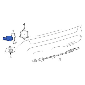 Toyota OE - Rear Parking Aid Sensor