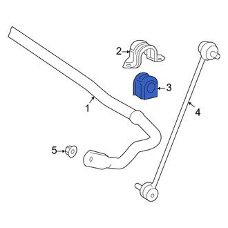 Toyota OE - Front Right Suspension Stabilizer Bar Bushing