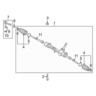 Toyota OE - Steering Tie Rod End Cotter Pin