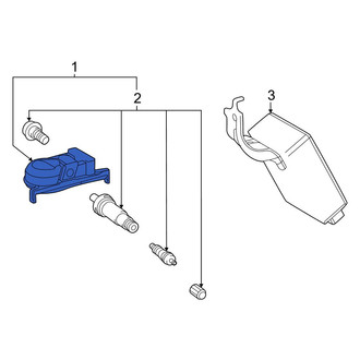 Toyota OE - Tire Pressure Monitoring System (TPMS) Sensor