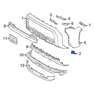 Toyota OE - Bumper Cover Bracket
