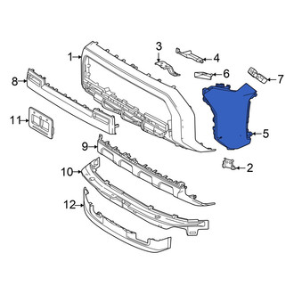 Toyota OE - Front Left Bumper Extension