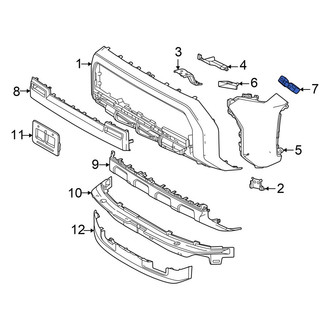 Toyota OE - Front Right Bumper Cover Spacer Panel