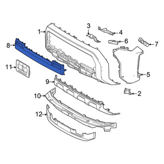 Toyota OE - Front Bumper Trim