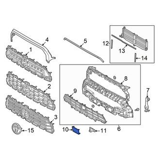 Toyota OE - Front Grille Cap
