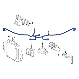 Toyota OE - Front Park Assist Camera Wiring Harness