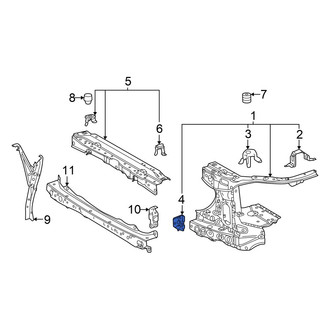 Toyota OE - Right Lower Headlight Mounting Panel Bracket