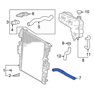 Toyota OE - Lower Radiator Coolant Hose