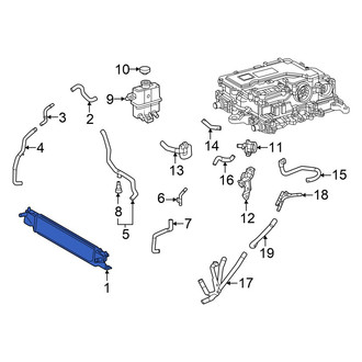 Toyota OE - Radiator
