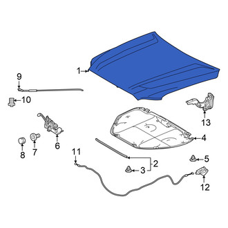 Toyota OE - Front Hood Panel