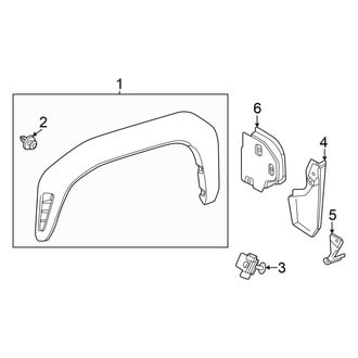 Toyota OE - Fender - Exterior Trim