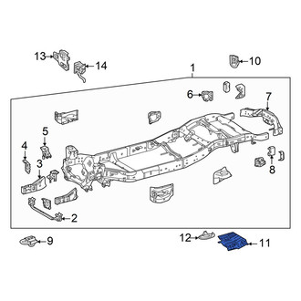 Toyota OE - Floor Pan Heat Shield