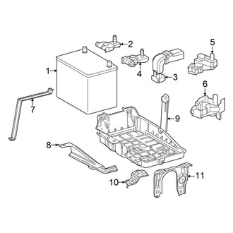 Toyota OE - Electrical - Battery (Conventional), (Gas)