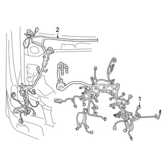 Toyota OE - Electrical - Wiring Harness