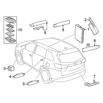 Toyota OE - Electrical - Keyless Entry Components