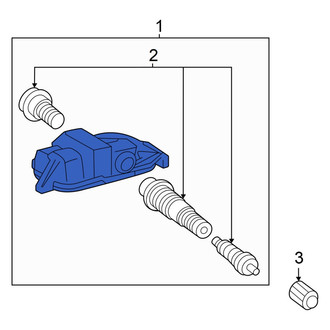 Toyota OE - Tire Pressure Monitoring System (TPMS) Sensor