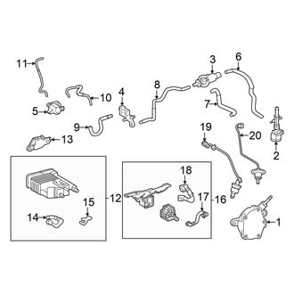 Toyota OE - Emission System - Emission Components