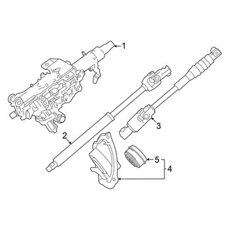 Toyota OE - Steering Column Assembly (Power Tilt)