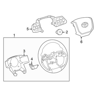 Toyota OE - Steering Wheel & Trim