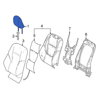 Toyota OE - Front Left Headrest
