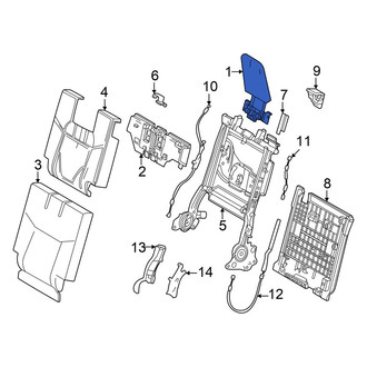 Toyota OE - Rear Headrest