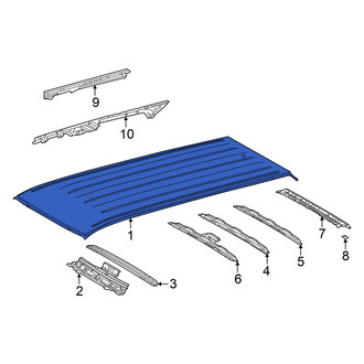 Toyota OE - Rear Right Roof Panel